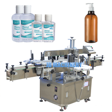 JB-SMTB Automatic double sides labeling machine for hand sanitizer, liquid soap bottles